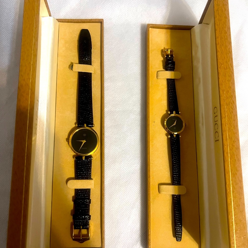 Gucci His & Her Watches
